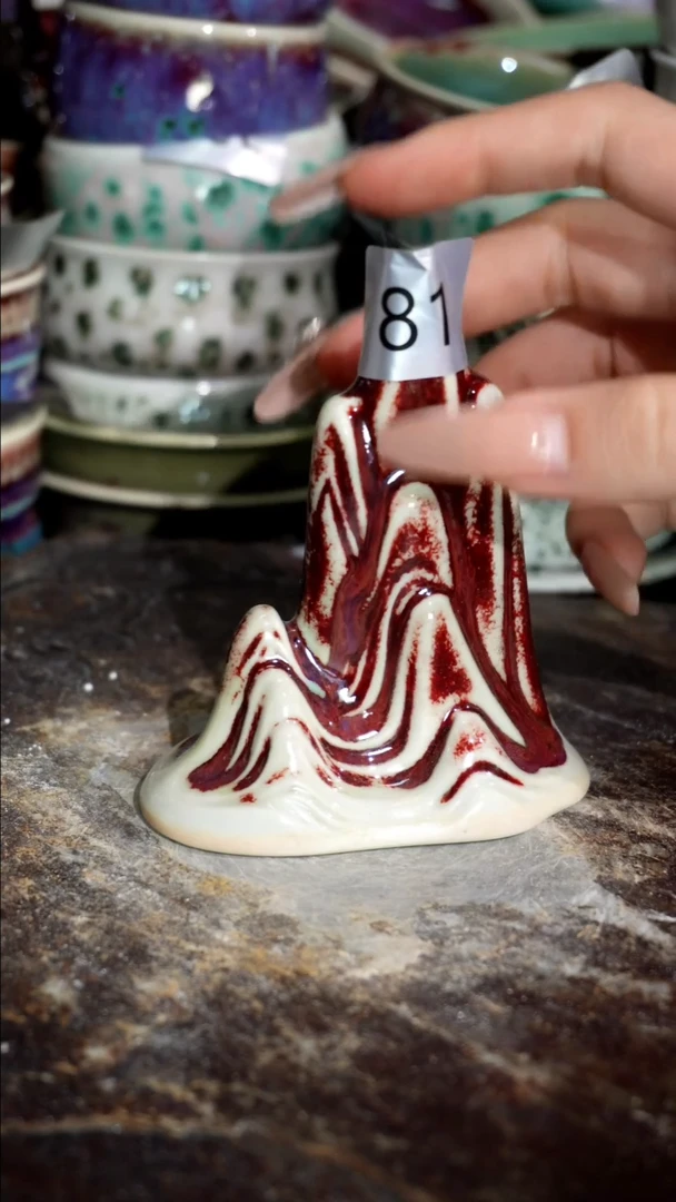 摆件精品窑变钧瓷茶器