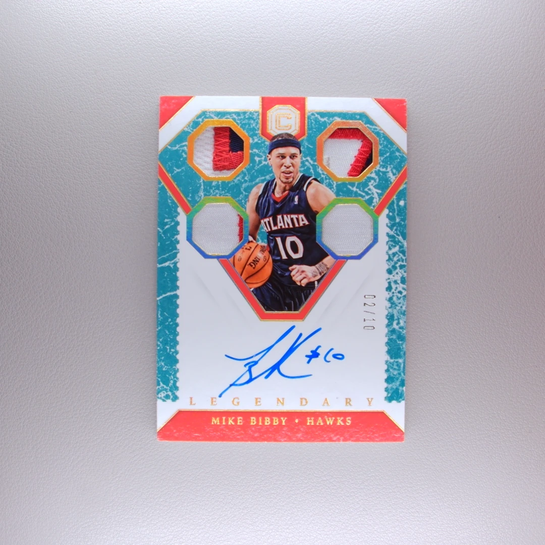 迈克·毕比 CORNERSTONES 10编 帕尼尼NBA国宝手提球星卡