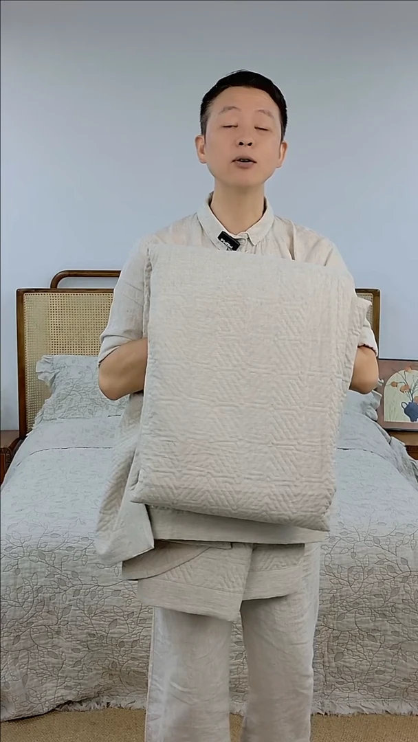 亚麻亚麻床盖240*270