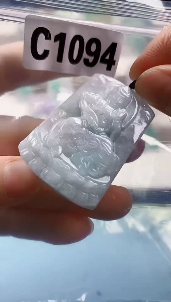 翡翠未镶嵌颈饰天然翡翠吊坠挂件