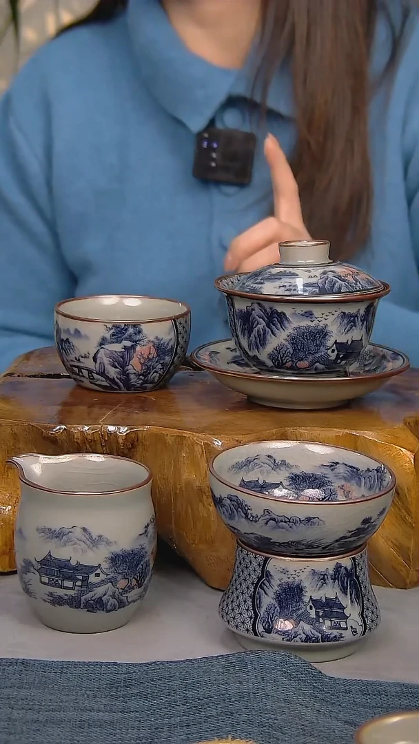 【闪购商品】简装家用款4件套 陶瓷家用茶具系列
