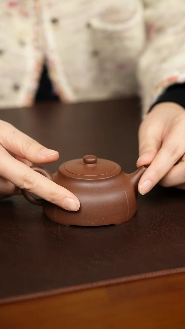茶壶紫砂郑*微瑕全手