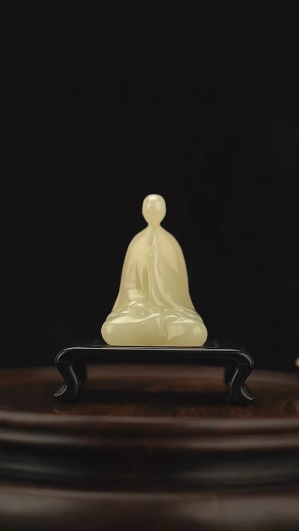 玉【无相佛】天然玉石摆件