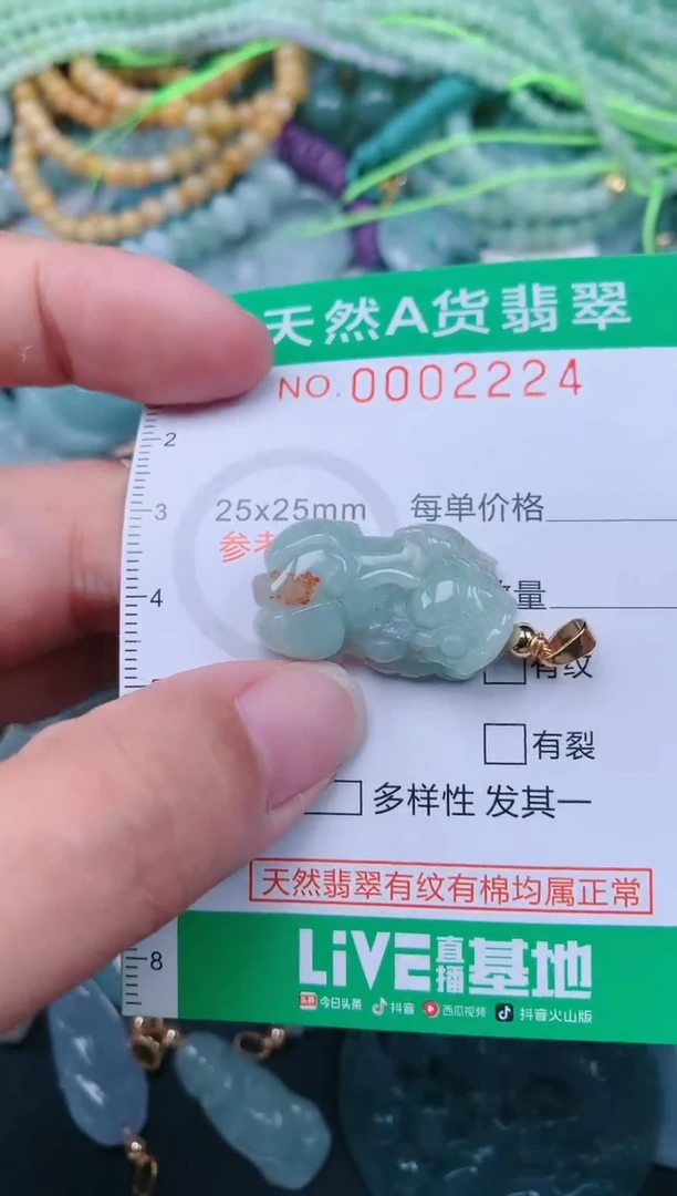 颈饰未镶嵌翡翠.0002224
