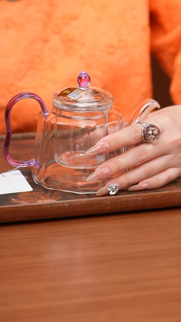 【闪购商品】禾器/晶彩锦瑞壶/浅紫色