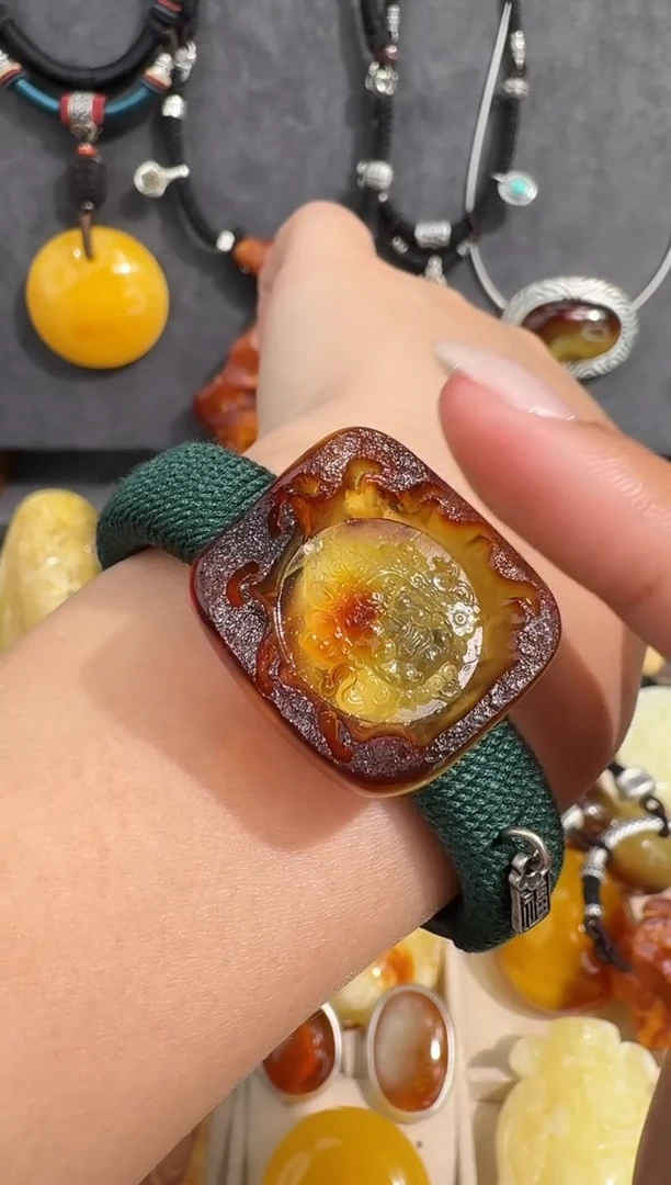 裸石琥珀未镶嵌琥珀