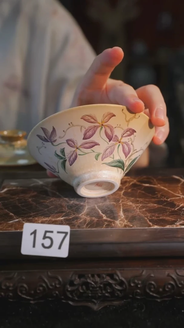 杯子等烟雨陶瓷手作主人杯157