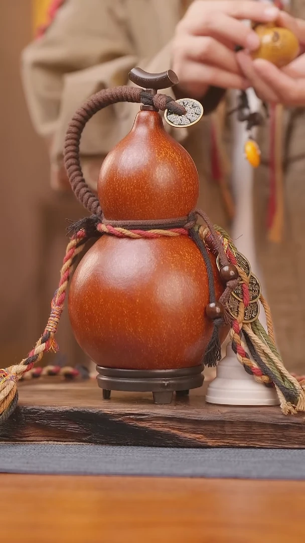 1006号链接精品大漆葫芦现货现发[一物一拍]