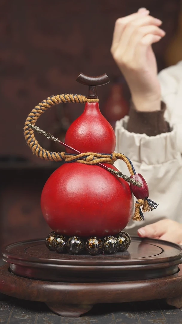 【闪购商品】1389号大漆酒葫芦 一物一拍