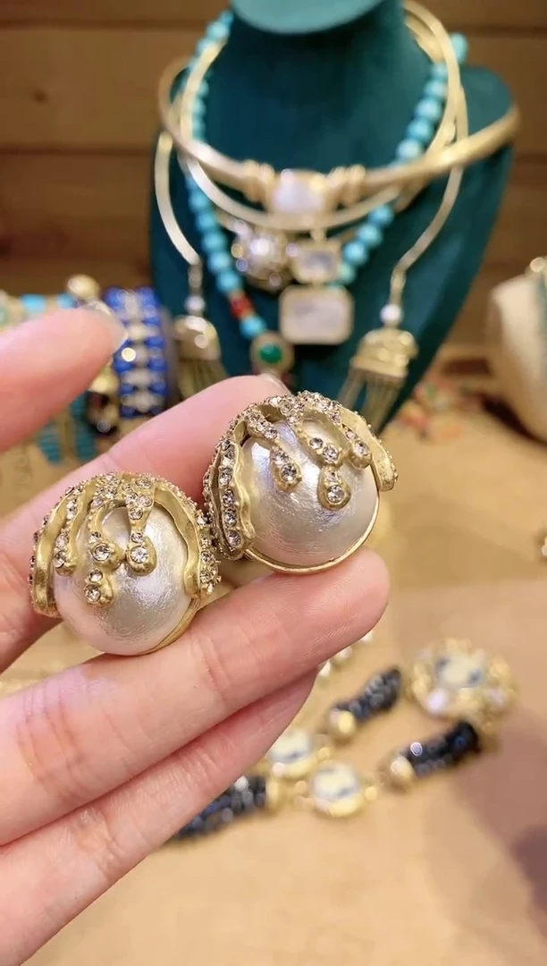 纯铜合金无时尚经典中古饰品