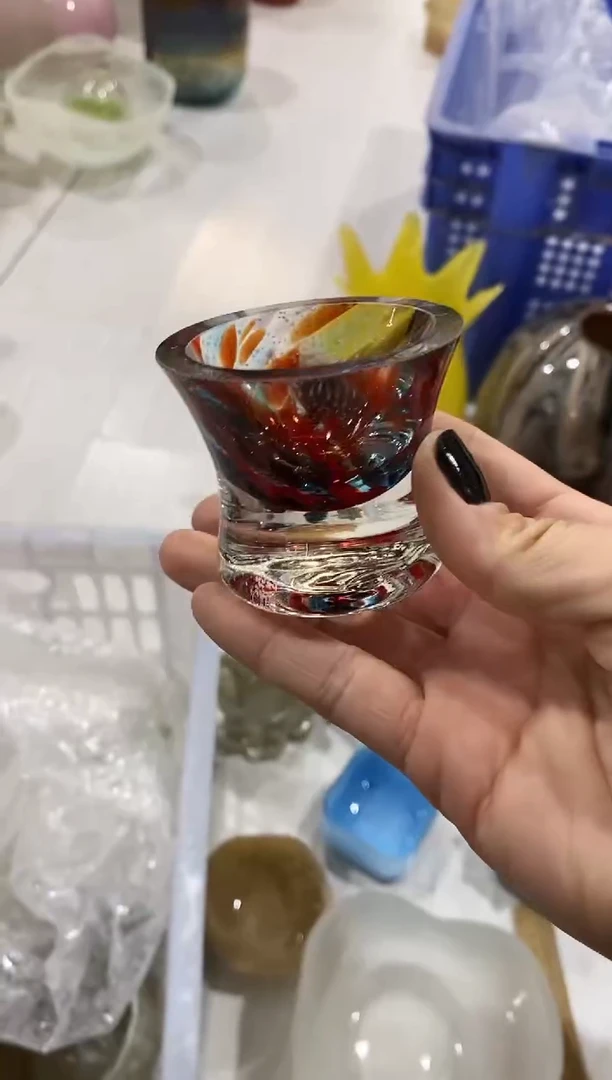 慕忆家手作琉璃花瓶