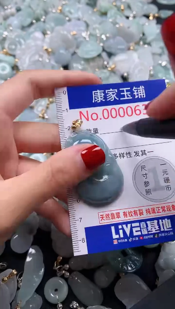 翡翠未镶嵌吊坠(不含链)631