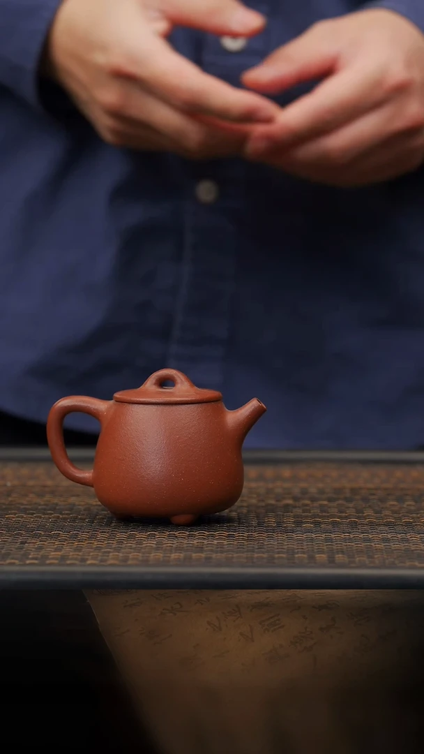 【闪购商品】紫砂茶壶54空山造器ZX  高石瓢