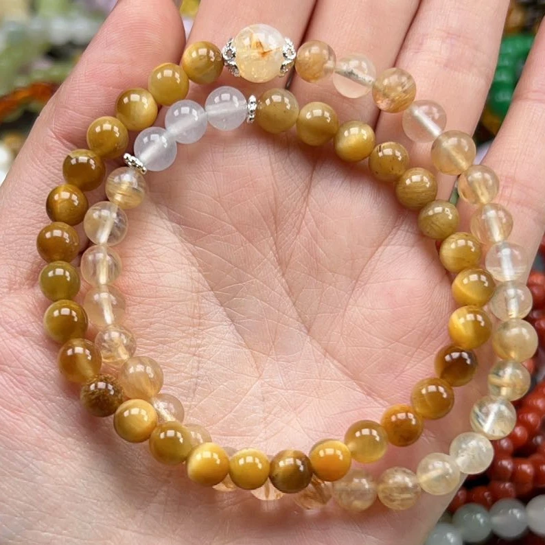 6m金虎眼黄晶双圈 029 多样发一