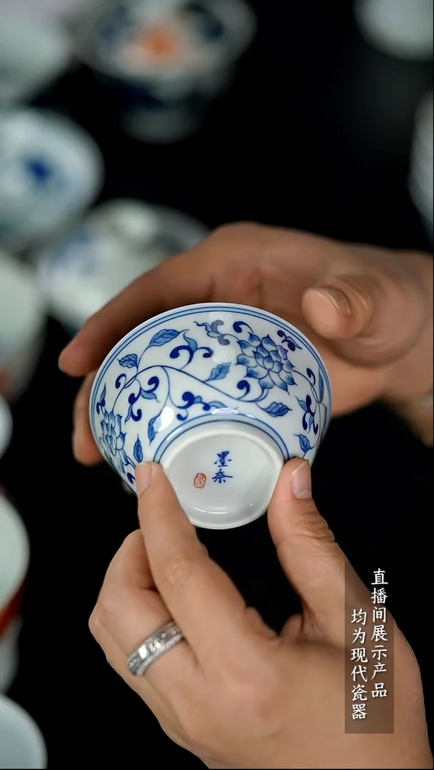 Y255诚意十足的直播间 茶具
