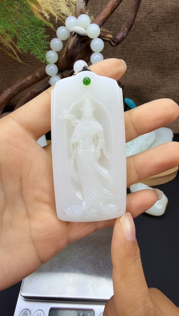未镶嵌和田玉挂件用****0和田玉