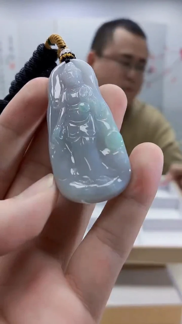 未镶嵌定制翡翠5167bb-毛货挂件43