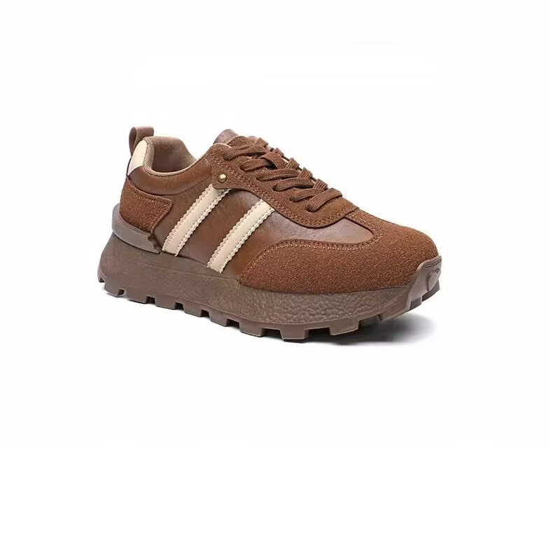 阿甘运动鞋舒适时尚百搭复古潮流厚底低帮春秋季