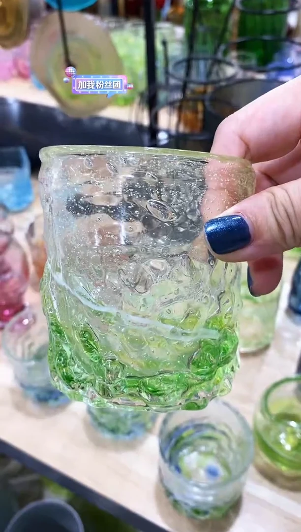 不**管慕忆家手作琉璃花瓶微瑕