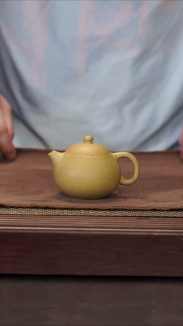 茶壶紫砂【润石堂】全手工精品 本绿