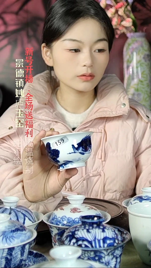 盘陶妙庐玉窑如式159