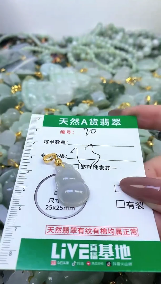 颈饰未镶嵌翡翠纯天然缅甸A货翡翠
