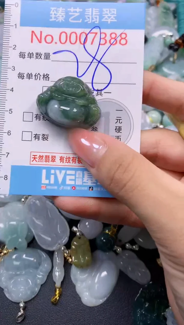颈饰未镶嵌翡翠7388