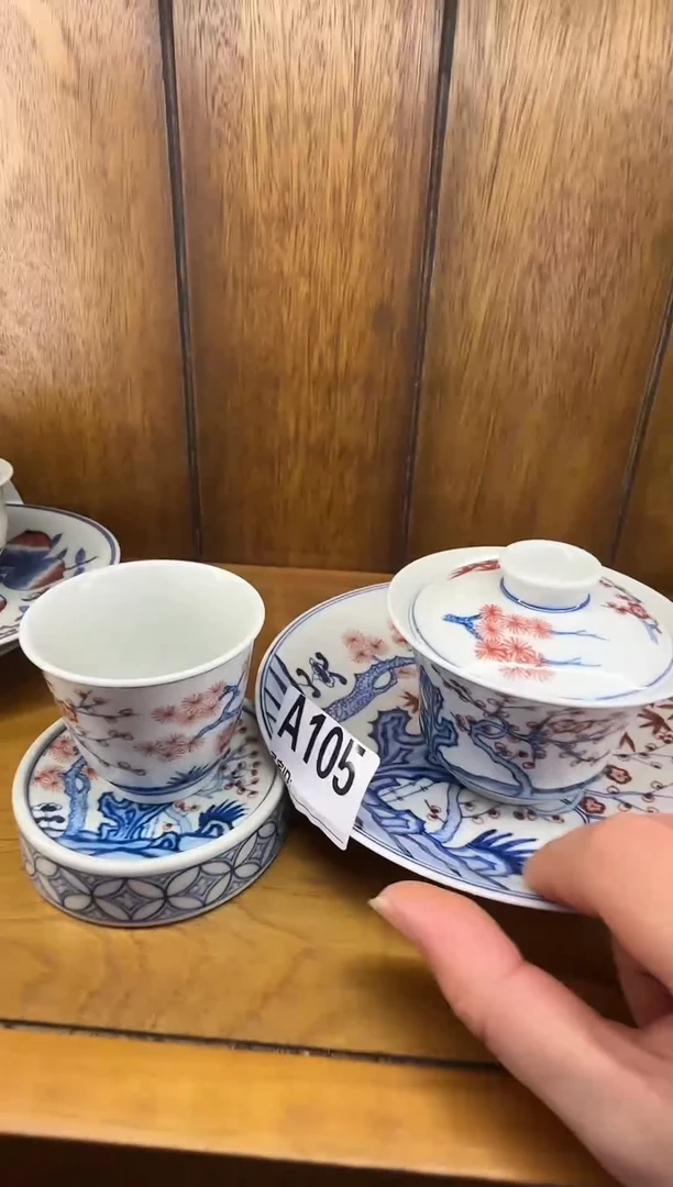 【闪购商品】景德镇手工手绘陶瓷茶具