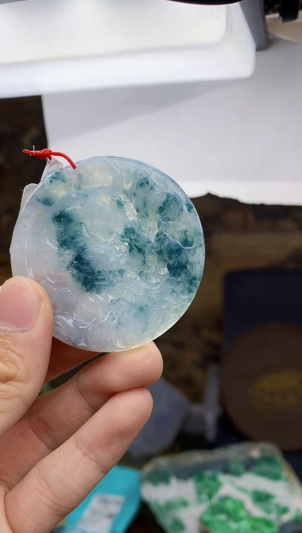 颈饰未镶嵌翡翠（****）天然A货翡翠