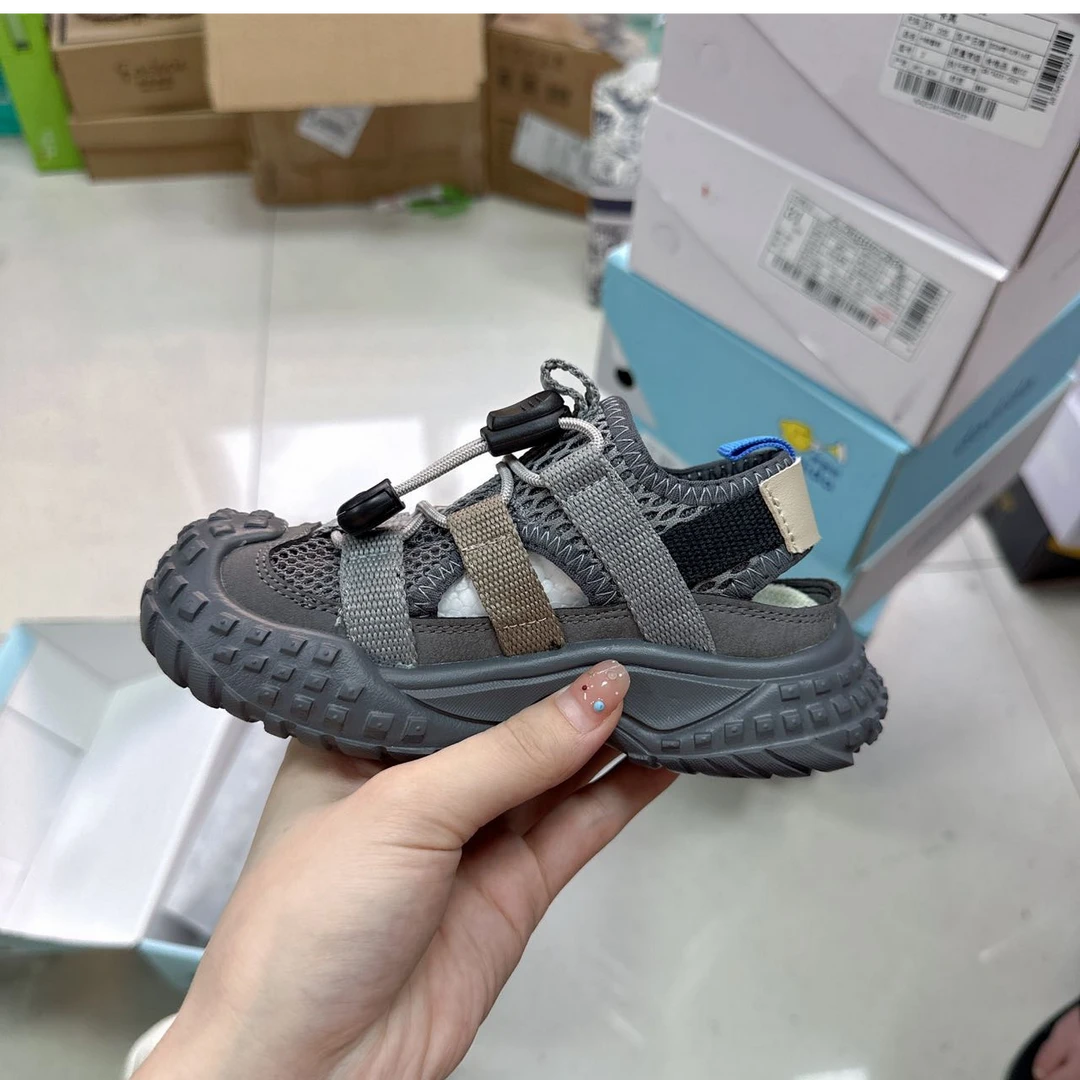 25531高端夏款舒适凉鞋灰（温州童鞋）