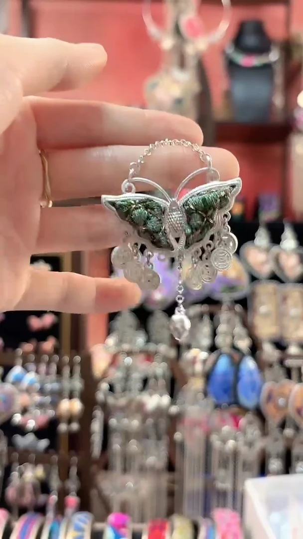 织绣 云织谣民族风精美饰品   294