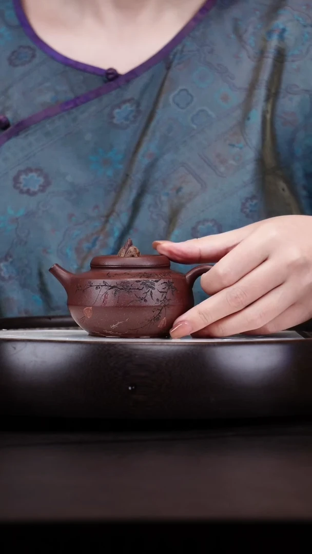 茶壶紫砂悦茗壶紫砂壶                 47（底槽清）