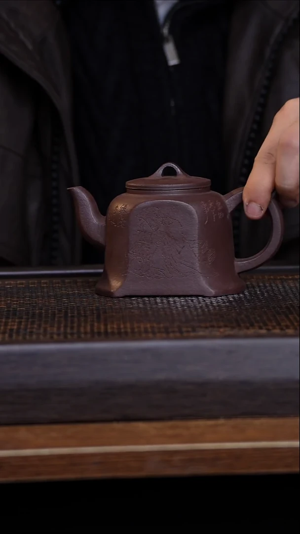 茶壶紫砂宜兴手工原矿紫砂壶001