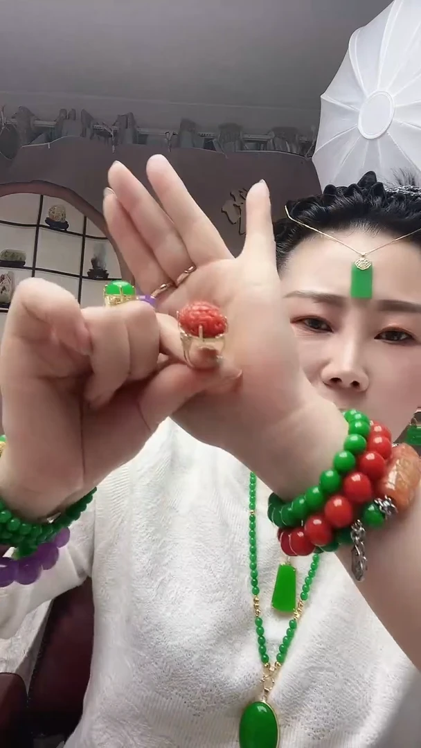 【闪购商品】查罗石戒指14K金镶嵌78号