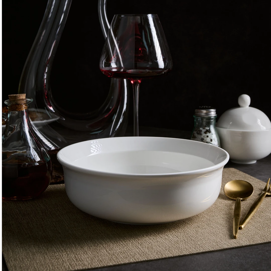 双11福利云山景墨陶瓷（8.5寸回锅汤碗）餐具乔迁礼物