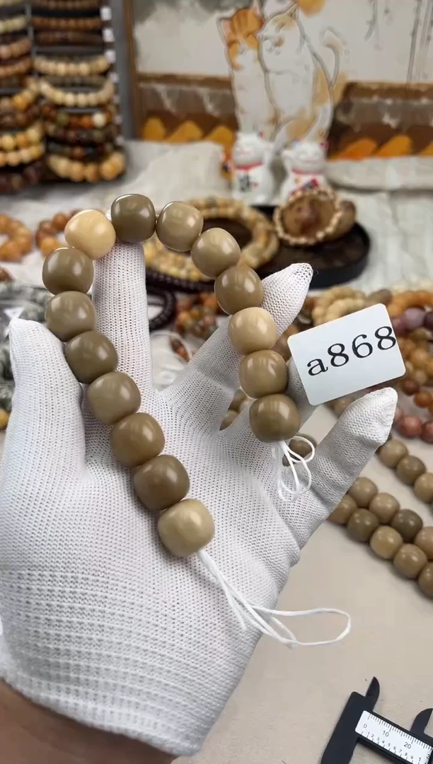 手串菩提根/象牙果a868卡17 干磨胖宝