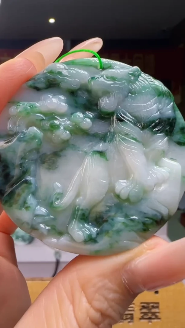 翡翠未镶嵌颈饰YJ@@WS1WX36234