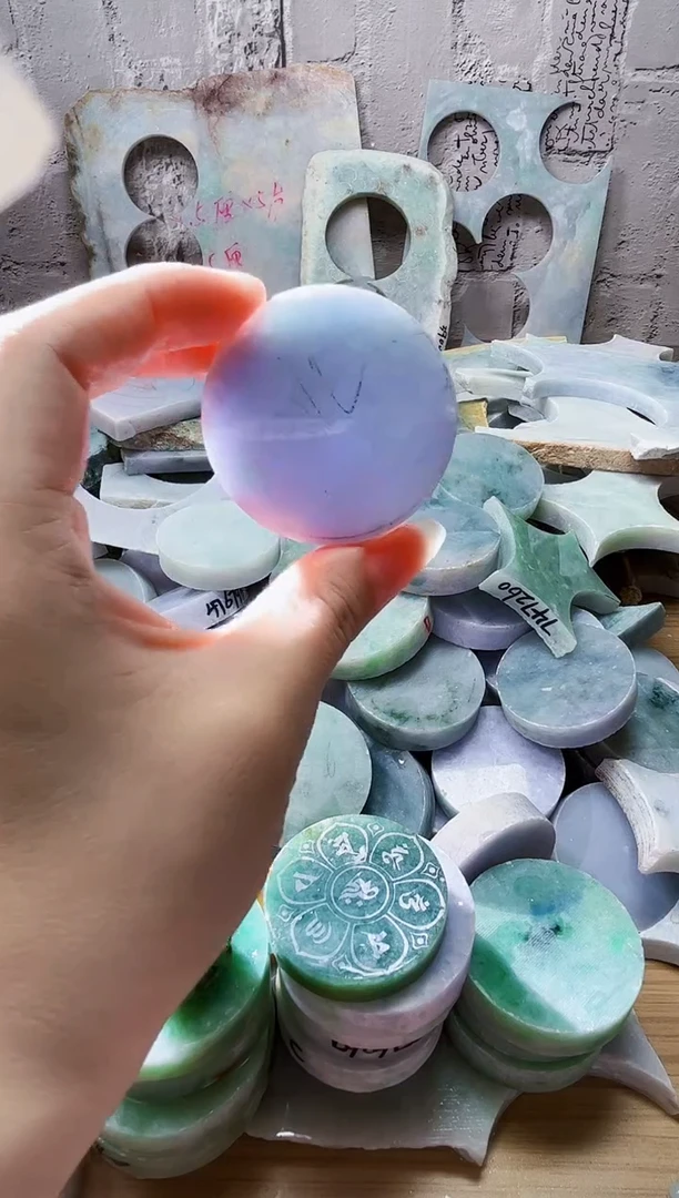裸石翡翠天然翡翠A货402
