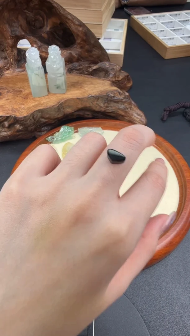 吊坠(不含链)未镶嵌翡翠翡翠饰品-48