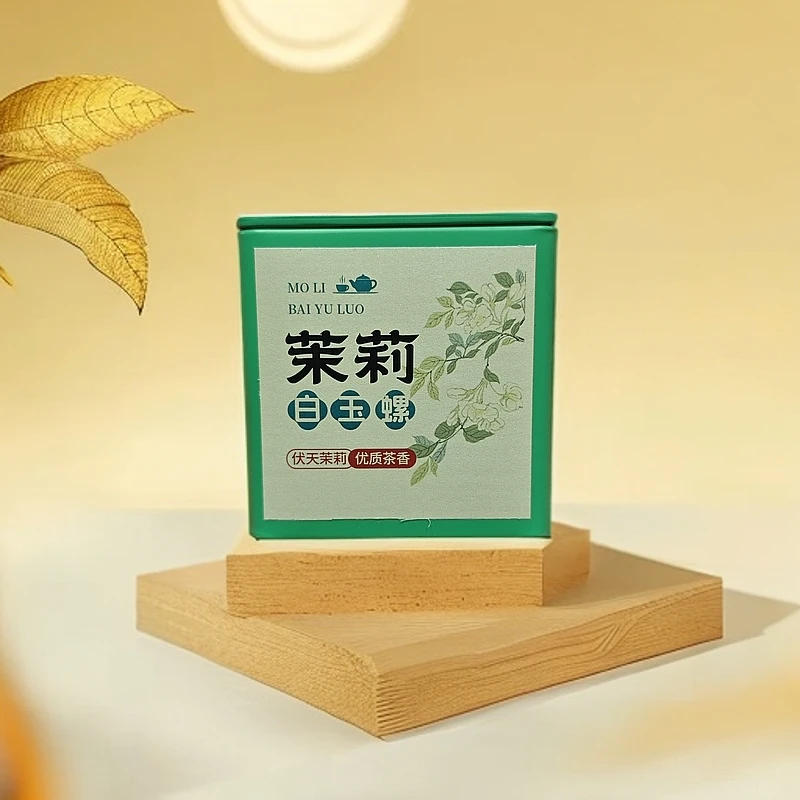 【浩哥专享】2024年广西横县茉莉花茶·8窨+1提香 茉莉白玉螺