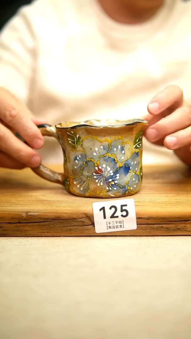 @@陶园瓷舍@@纯手工手绘@高温釉下彩