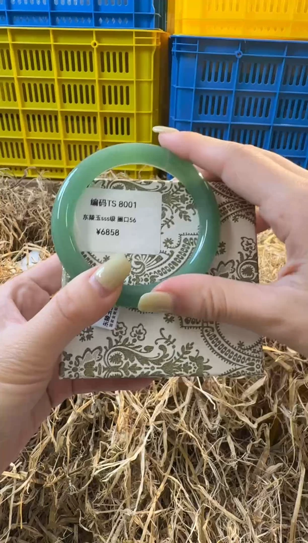 未镶嵌手镯石英质玉8001