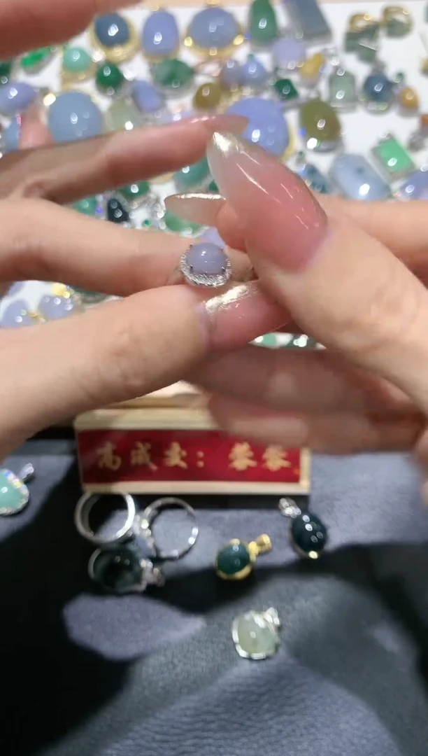 【闪购商品】翡翠吊坠(不含链)银S925镶嵌团购48