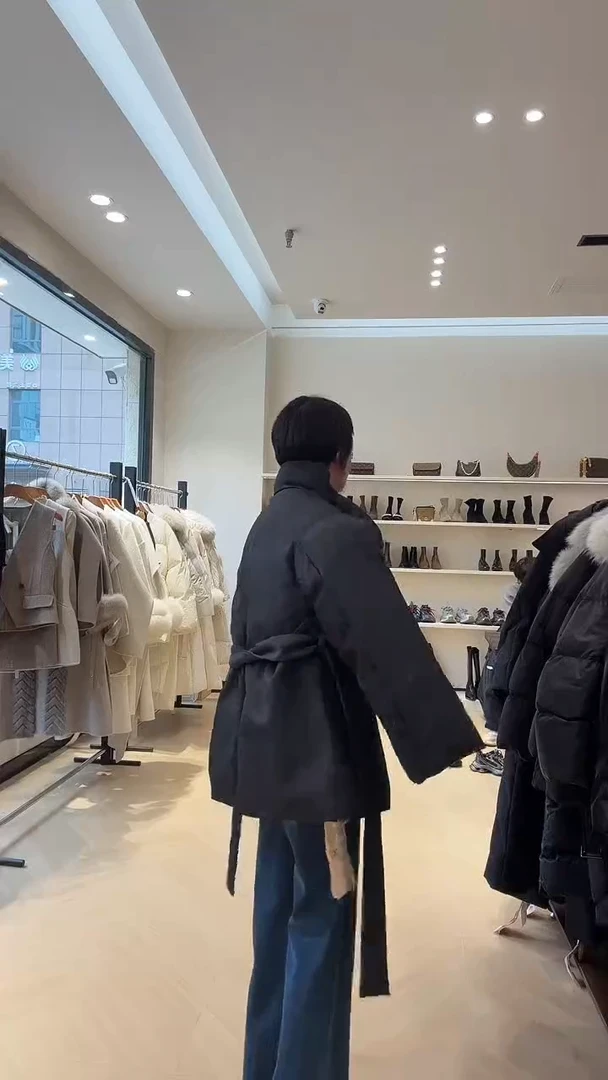 3799黑色上衣棉服