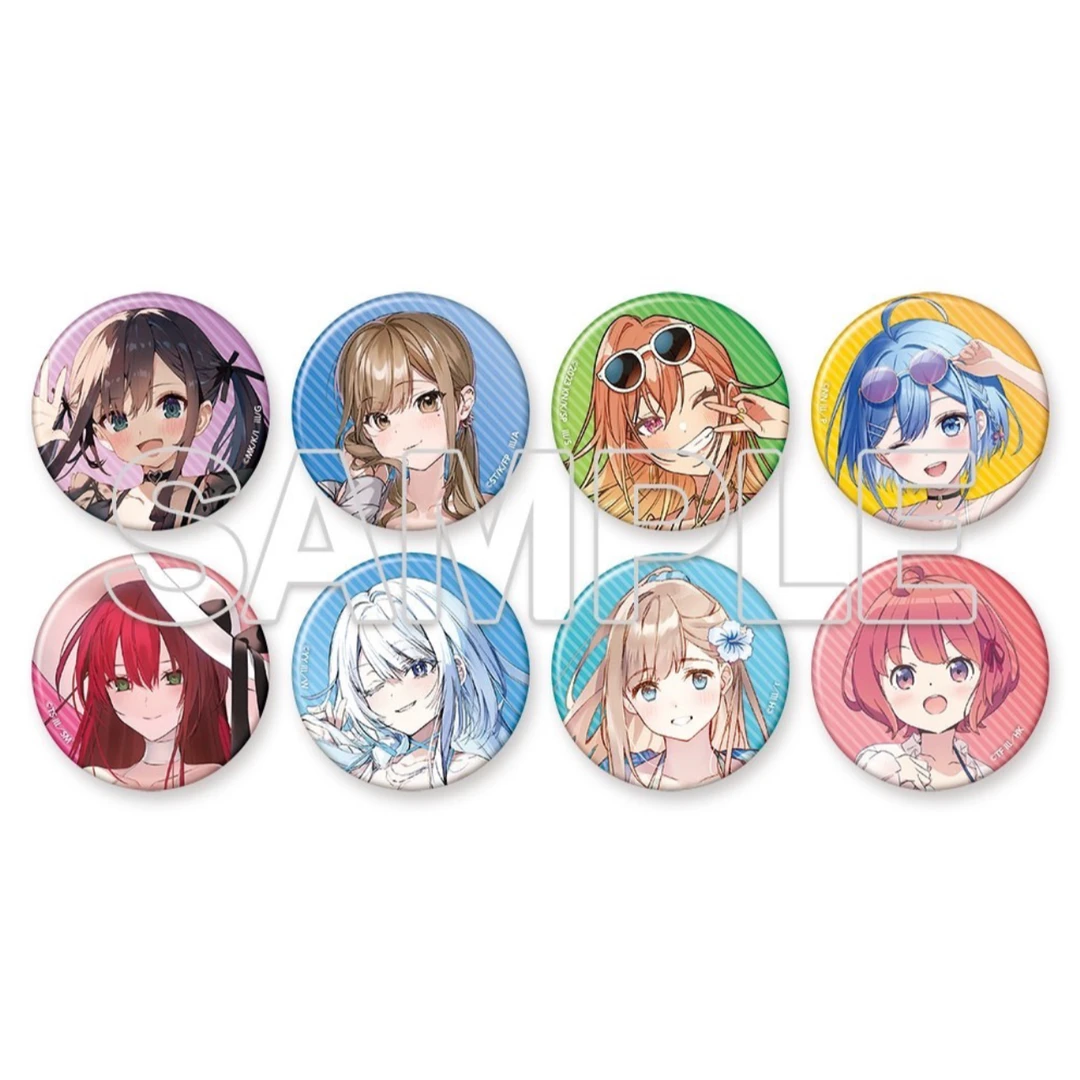 电击文库Summer超感谢祭2024夏徽章 正版日谷