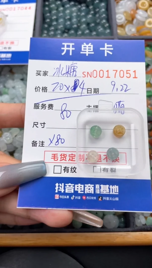 颈饰未镶嵌翡翠冰**王00017051