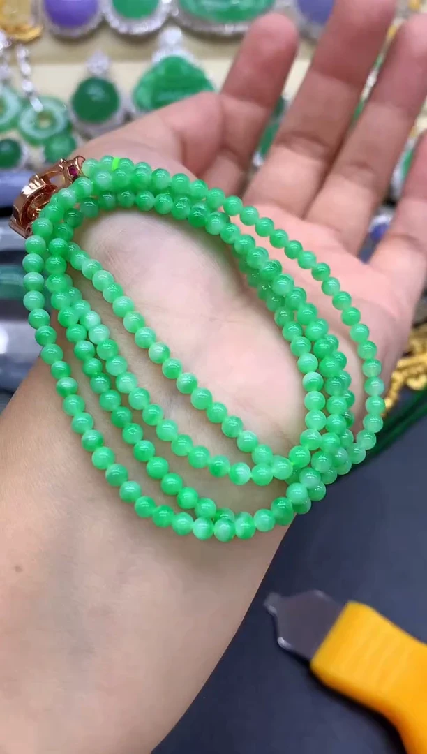 颈饰未镶嵌翡翠266-中国好珍宝