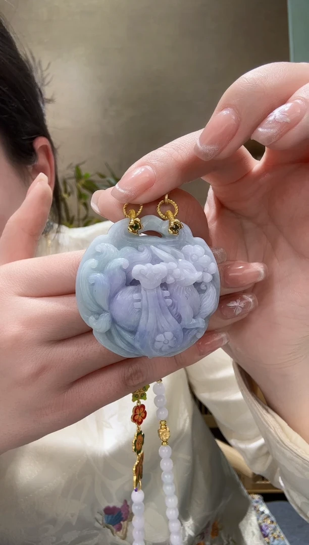 【闪购商品】翡翠颈饰未镶嵌吊坠