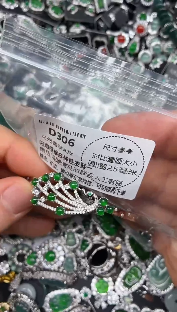 颈饰未镶嵌翡翠D306手镯