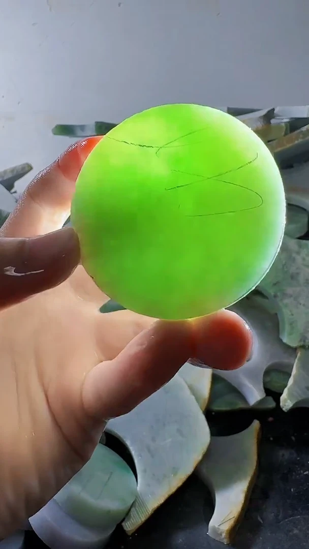 裸石翡翠缅甸翡翠A货文2674